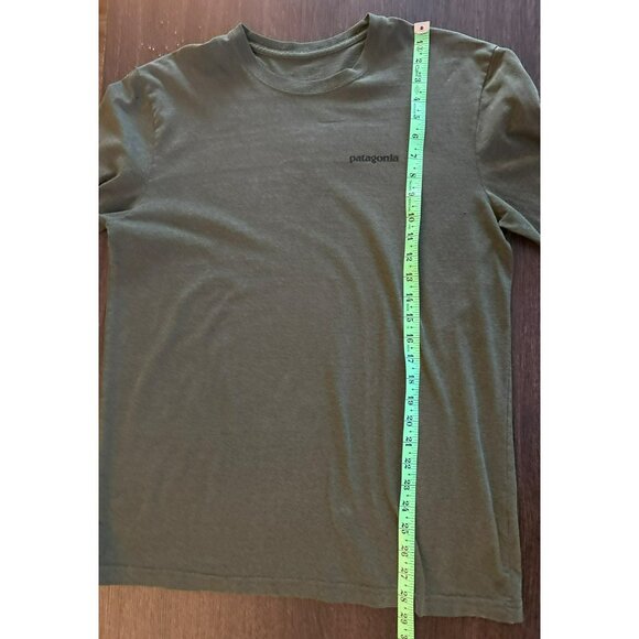 Patagonia Men's Heathered Green Responsibill Tee Long Sleeve Size M - Picture 7 of 11